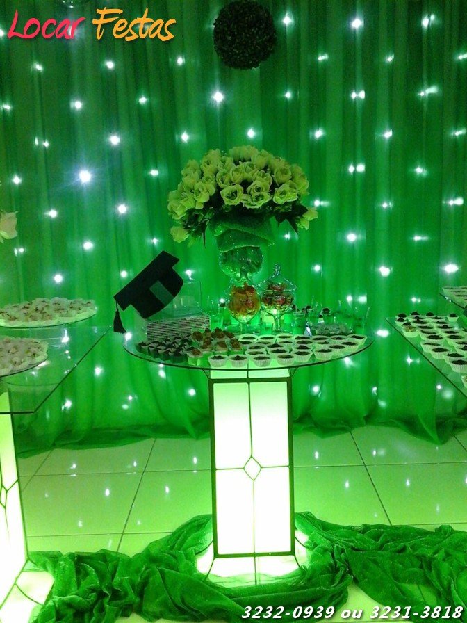 Festa de formatura ocorrida em nosso salão