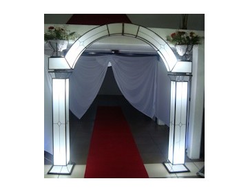 Miniatura de Arco de entrada iluminado