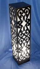 Coluna Iluminada vazada